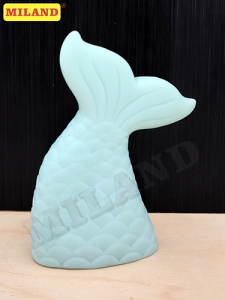 Ночник  Хвост русалки, голубой, 13,5х9,5 см, LED УД-1657