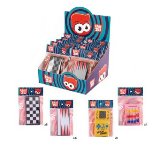 Электронные игры, Настольные шахматы магнитн., Нарды магнитн., Изучаем английские слова, 24шт., дисп