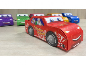 Коробки для конфет Машина краснаяПП-5230