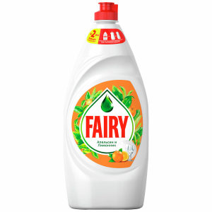 Средство для мытья посуды Fairy /Апельсин и лимонник/, 900мл 4015400992097