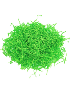 Бумажный наполнитель Интенсив зеленый, 100г, ширина 2 мм НБ-2109