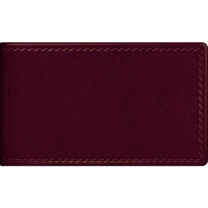 Визитница 12 карманов 70Х112мм SARIF Бордо