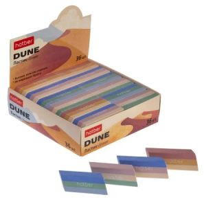Ластик из термопластичной резины Hatber Duna 36 шт в картонной Дисплей-витрине