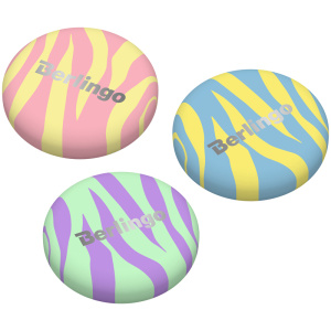 Ластик Berlingo /Zebra/ круглый, термопластичная резина, 36*36*11мм BLc_00710 (10131010/050922/34016