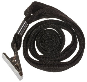 шнурок с клипсой для бейджа