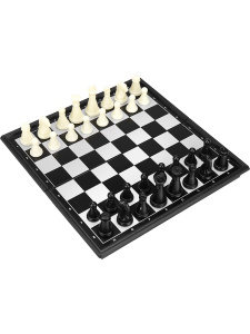 Шахматы магнитные (15*15*1,5см, доска-пластик, фигуры пластик, в коробке)(Арт. FCJ1344749)
