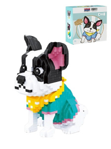 Конструктор пластиковый Balody /Пёсик в одежде/ (917 деталей, в коробке) ( Арт. 18391BA)