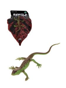 Игрушка изображающая рептилию: ящерица