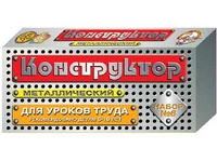 Конструктор металлический для уроков труда № 6 (80 эл)