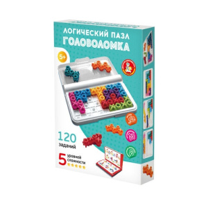 Игра головоломка /Логический пазл/ Крестики-нолики Учись играя