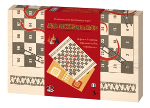 Игры настольные классические. /Лудо/, /Лестницы и Змеи/
