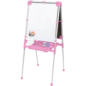 Мольберт 2 ДЗМ2/РЗ розовый-2 /Ника/
