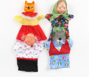 Кукольный театр /Волк и лиса/ (4 перс.), (мал. уп.)