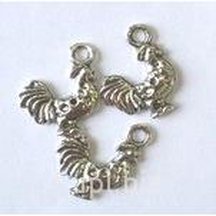 2574 Фурнитура Подвеска Петух 3 шт