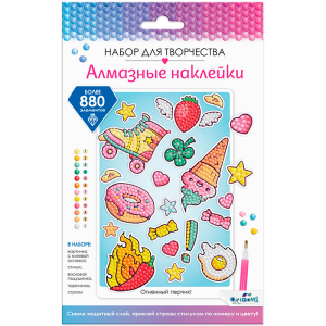 Алмазные наклейки. Огненный перчик. Арт. 08709