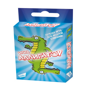 Игра детская настольная /Аллигатор. Cards/