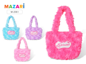 Сумочка PRINCESS LILI на молнии с ручками, размер 16 х 12.5 см, микс 4  цвета, ОПП-пакет