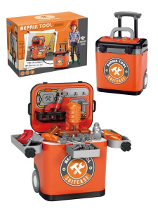 ДЕФЕКТ УПАКОВКИ Игр. наб. Маленький мастер, свет, звук, в компл. 21 предм., эл. пит. AG13х3шт. вх. в