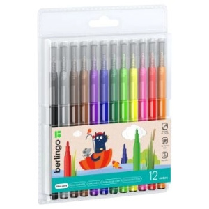 Фломастеры /Жил-был кот/ 12цв., блистер, европодвес WP00612