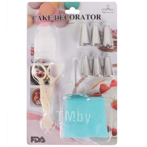Кондитерский набор для украшения тортов 10шт/уп