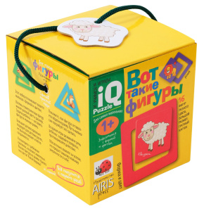 Для самых маленьких. 1+ Вот такие фигуры. Вкладыши.