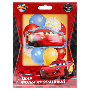 Шар фольгированная фигура тачки 56*46 см ЧУДО ПРАЗДНИК в кор.300шт