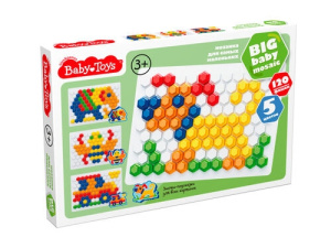 Мозаика шестигранная d25/120 эл Baby Toys