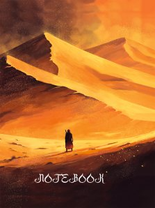 MyArt. БЛОКНОТ в клетку Дивный Восток. Повелитель дюн