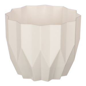 Кашпо /Геометрия/ 0,8л, белый