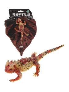 Игрушка изображающая рептилию: ящерица