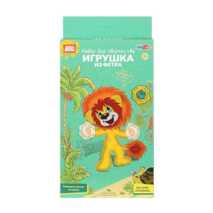 Игрушка из фетра СОЮЗМУЛЬТФИЛЬМ львенок МУЛЬТИ АРТ 