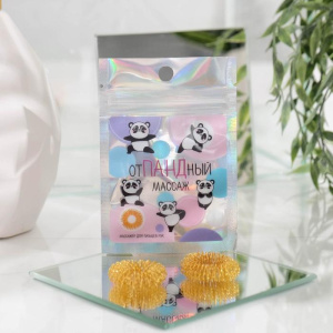 Массажёр для рук су-джок /Панды, 2 шт, 6 х10 см   5268066 (10702070/081121/0361487, Китайская Народ