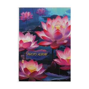 Фотоальбом на 36 фотографий 10*15, 18л., мягкая обложка, /Магия лотоса/, 12х16,5 см АФ-0779
