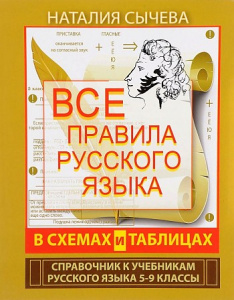Все правила русского языка в схемах и таблицах. 5 - 9 классы