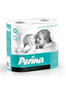 Туал.бум. /Perina/ 3-х сл. Perfect White 4шт.