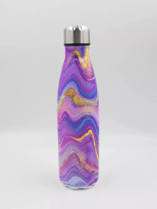 Вакуумная бутылка из нержавеющей стали. Фиолетовый 0.5 л