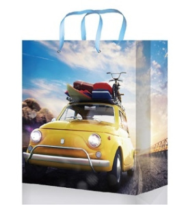 Пакет подарочный Отпуск 26 х 33 х 14 см (L) 12 шт. ПКП-2865