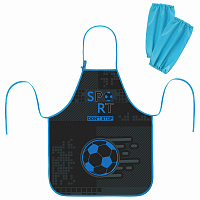 Накидка фартук с нарукавниками для труда ЮНЛАНДИЯ, 46х54 см, /Sport game/, 272470