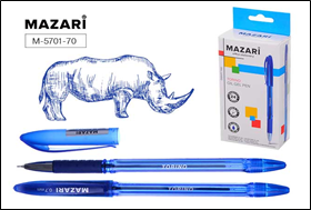 Ручка шариковая TORINO, СИНЯЯ, серия Smart Ink, чернила на масляной основе (Индия), игольчатый пиш.у