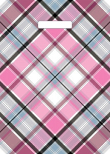 Пакет вырубной Шотландка 29х40/35 мкм,б/д ВУР59027