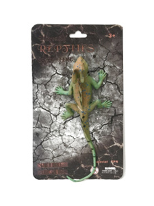 Игрушка изображающая рептилию: ящерица