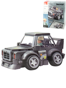 Конструктор пластиковый /Машинка/, 177 деталей, 1 фигура (арт. M38-B1207C)