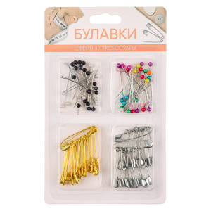 Набор булавок 100шт, сплав, 36мм (10702070/270824/3287174, Китайская Народная Республика)