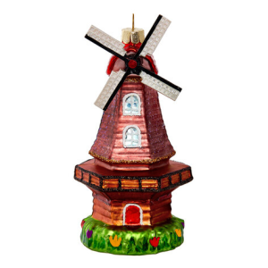Ветряная мельница (стекло) 7х7х13 см