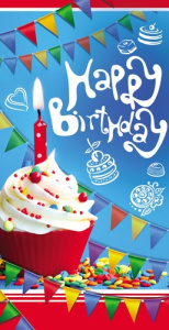 Конверт Happy birthday 1-20-0536
