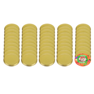 Крышка металлическая для консервирования СКО (УРАЛСКО) 50шт