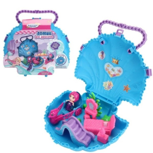 Игровой набор В гостях у куклы Домик для русалочки, в наборе с аксесс.