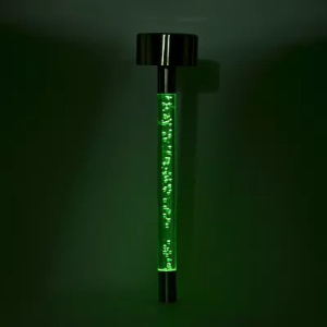 INBLOOM Фонарь садовый на солнечной батарее, 5,5x29см, 1LED, мульти, пластик, акрил, нерж.сталь