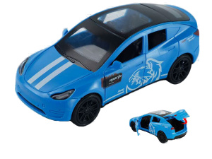 Машинка инерционная (13х6х4 см, откр. двери) в пакете (Арт.ИК-0860)