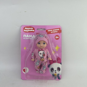 Пупс неозвуч Малышарики 12см, можно купать, на блистере КАРАПУЗ в кор.120шт